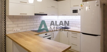 Кухня с барной стойкой 11